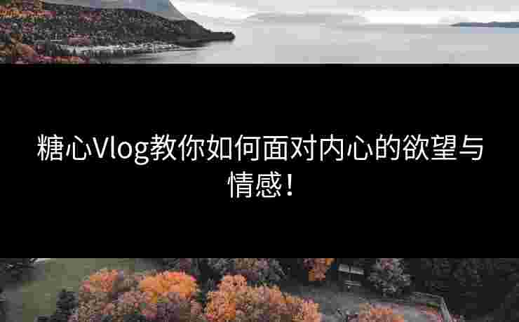 糖心Vlog教你如何面对内心的欲望与情感！
